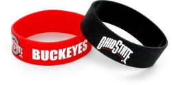 OHIO STATE WIDE BRACELETS (2-PACK)