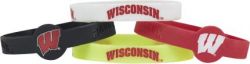 WISCONSIN SILICONE BRACELETS (4 PACK