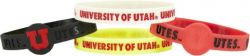 UTAH UTES SILICONE BRACELETS (4 PACK)