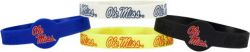 OLE MISS SILICONE BRACELETS (4 PACK)