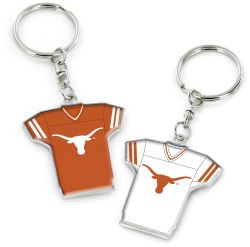TEXAS REVERSIBLE HOME/AWAY JERSEY KEYCHAIN