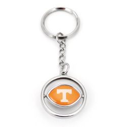 TENNESSEE 3D RUBBER FOOTBALL KEYCHAIN