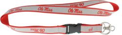 OLE MISS (RED) SPARKLE LANYARD