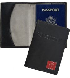 STANFORD RFID LEATHER PASSPORT COVER (OC)