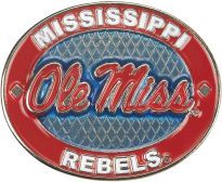 OLE MISS OVAL PIN