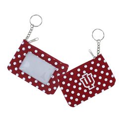 INDIANA (RED) COIN PURSE KEYCHAIN