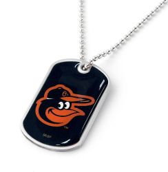 ORIOLES DOMED DOG TAG