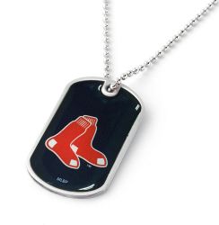 RED SOX DOMED DOG TAG