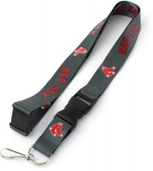 RED SOX (CHARCOAL) TEAM LANYARD