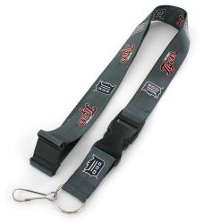 TIGERS (CHARCOAL) TEAM LANYARD (NEW PRIMARY D)