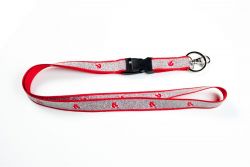RED SOX SPARKLE (RED) LANYARD