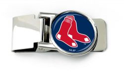 RED SOX SILVER MONEY CLIP