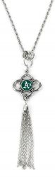 ATHLETICS CHARMED CHARMED TASSEL NECKLACE