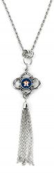 ASTROS CHARMED TASSEL NECKLACE