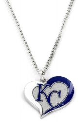 ROYALS SWIRL HEART NECKLACE