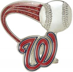 NATIONALS (RED) GLITTER TRAIL PIN