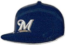 BREWERS HOME ON FIELD CAP PIN