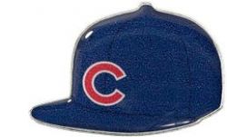 CUBS HOME ON FIELD CAP PIN