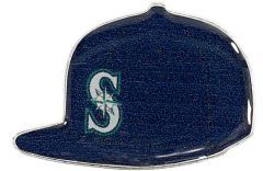 MARINERS HOME ON FIELD CAP PIN