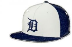 TIGERS BP (HOME) ON FIELD CAP PIN
