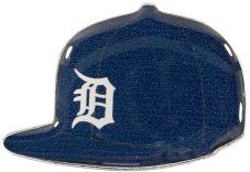 TIGERS HOME ON FIELD CAP PIN