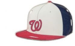 NATIONALS BP ON FIELD CAP PIN