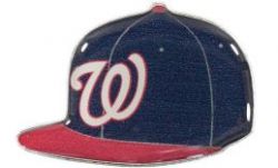 NATIONALS ROAD ON FIELD CAP PIN