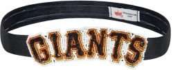 GIANTS SEQUINS AND BEADS HAIR BAND