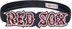 RED SOX SEQUINS AND BEADS HAIR BAND