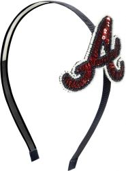 BRAVES SEQUINS & BEADS HAIR BAND