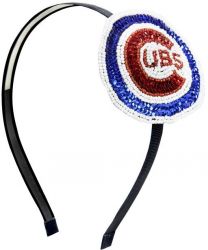 CUBS SEQUINS AND BEADS HAIR BAND