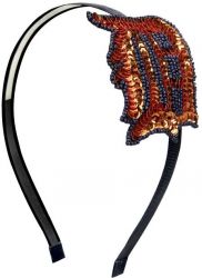 TIGERS SEQUINS AND BEADS HAIR BAND
