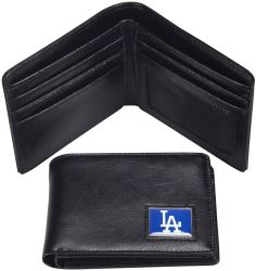 DODGERS LEATHER RFID TRAVEL WALLET (OC)