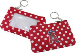 ANGELS (RED) COIN PURSE KEYCHAIN