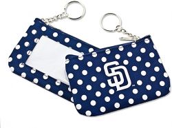 PADRES (NAVY) COIN PURSE KEYCHAIN