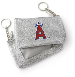 ANGELS (SILVER) SPARKLE COIN PURSE (OC)