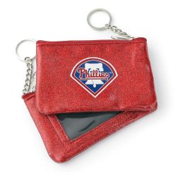 PHILLIES (RED) SPARKLE COIN PURSE (OC)
