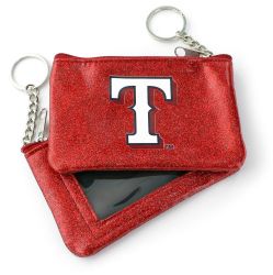 RANGERS (RED) SPARKLE COIN PURSE (OC)