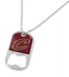 CAVALIERS DOG TAG BOTTLE OPENER NECKLACE