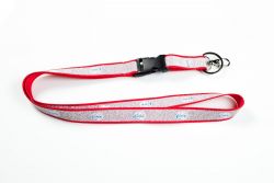 CLIPPERS SPARKLE (RED) LANYARD