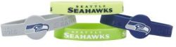 SEAHAWKS SILICONE BRACELETS (4-PACK)