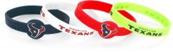 TEXANS SILICONE BRACELET (4-PACK)