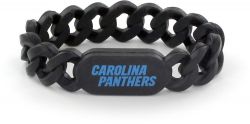 PANTHERS SILICONE LINK BRACELET