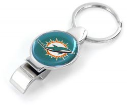 DOLPHINS ARCHITECT BOTTLE/CAN OPENER KEYCHAIN