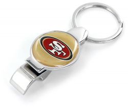 49ERS ARCHITECT BOTTLE/CAN OPENER KEYCHAIN