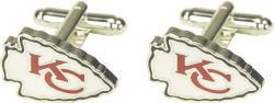 CHIEFS CUTOUT CUFF LINKS WITH BOX