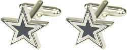 COWBOYS CUTOUT CUFF LINKS WITH BOX