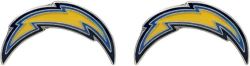 CHARGERS LOGO POST EARRINGS