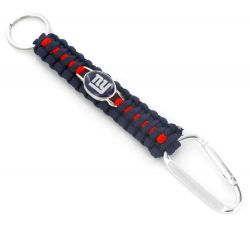 GIANTS (NAVY BLUE/ RED) PARACORD KEY CHAIN CARABINER