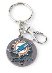 DOLPHINS IMPACT KEYCHAIN